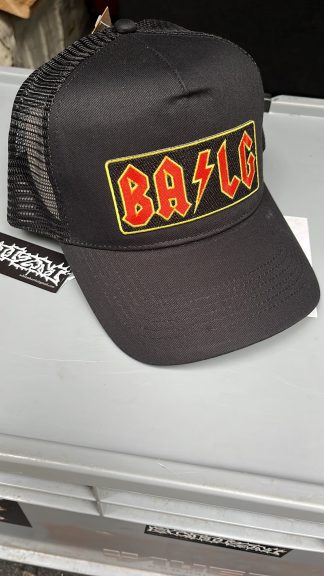 BA/LG TRUCKERCAP ZWART